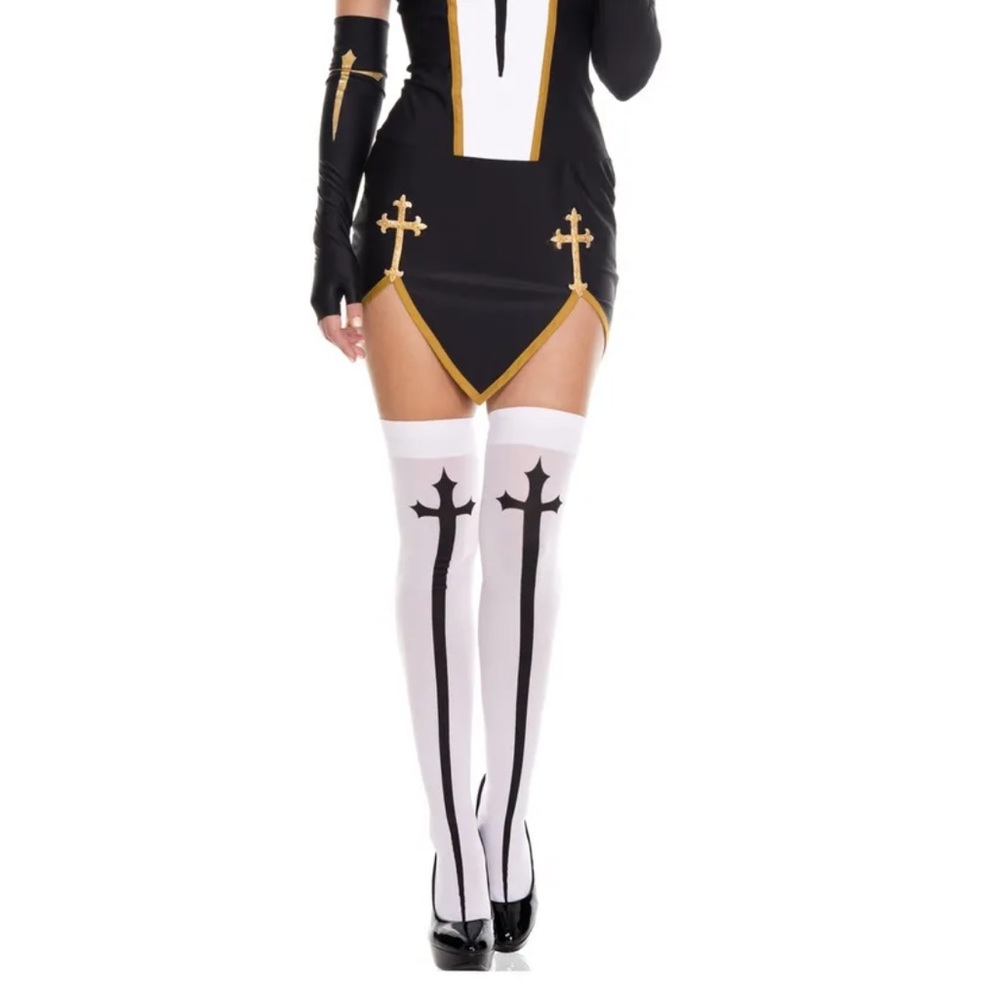 Bad Habit Nun Costume - Picture 3 of 4